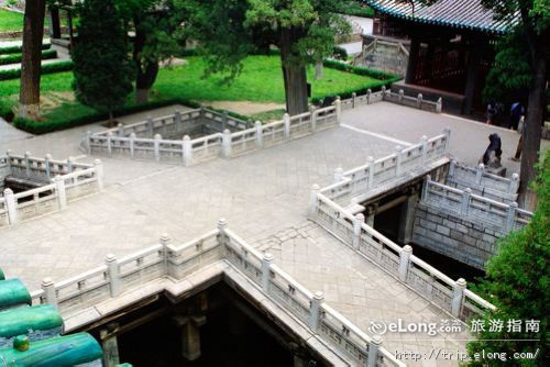 山西晋祠鱼沼飞梁