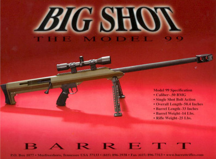 M99狙击步枪（由巴雷特公司出品的狙击步枪）_百度百科