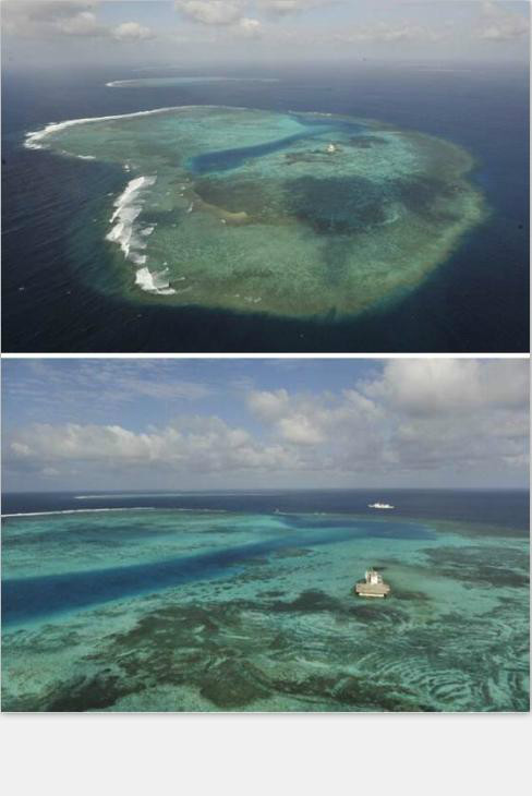 i">东门礁(dōngmén jiāo)是中国南沙群岛里九章群礁东北部的一个 a