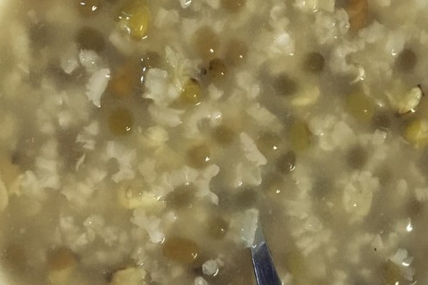 绿豆糯米粥