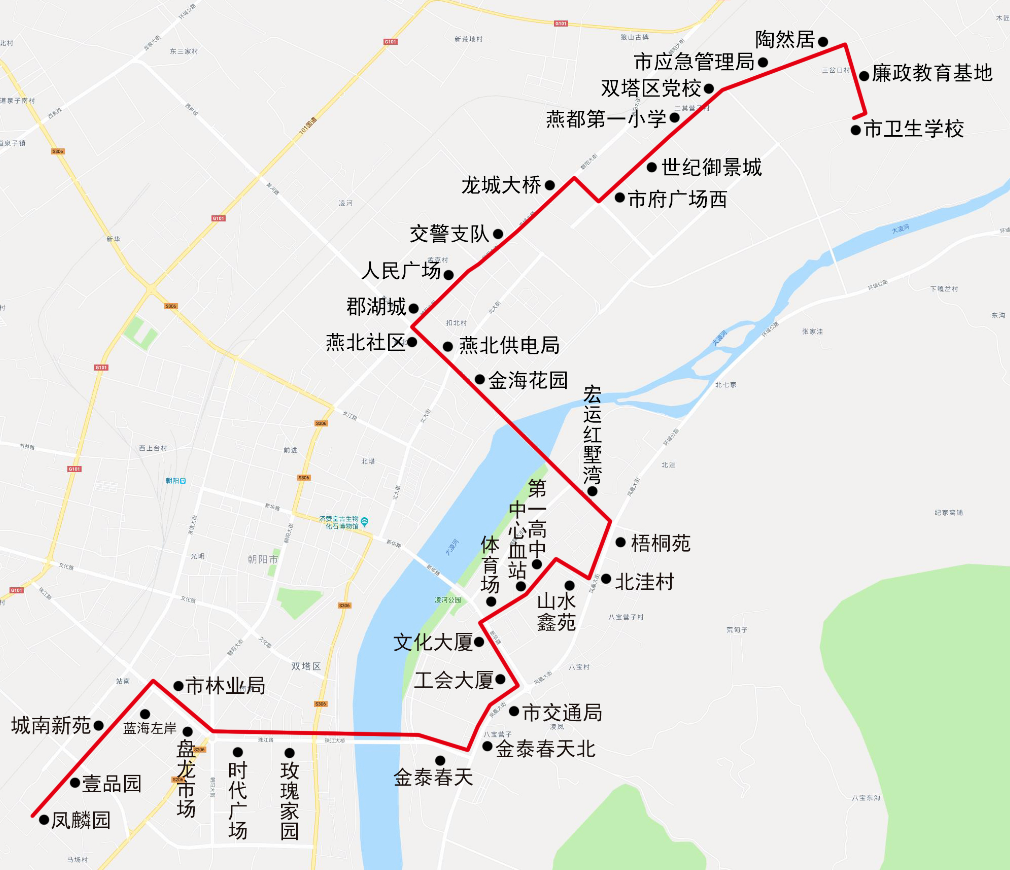 朝阳公交19路