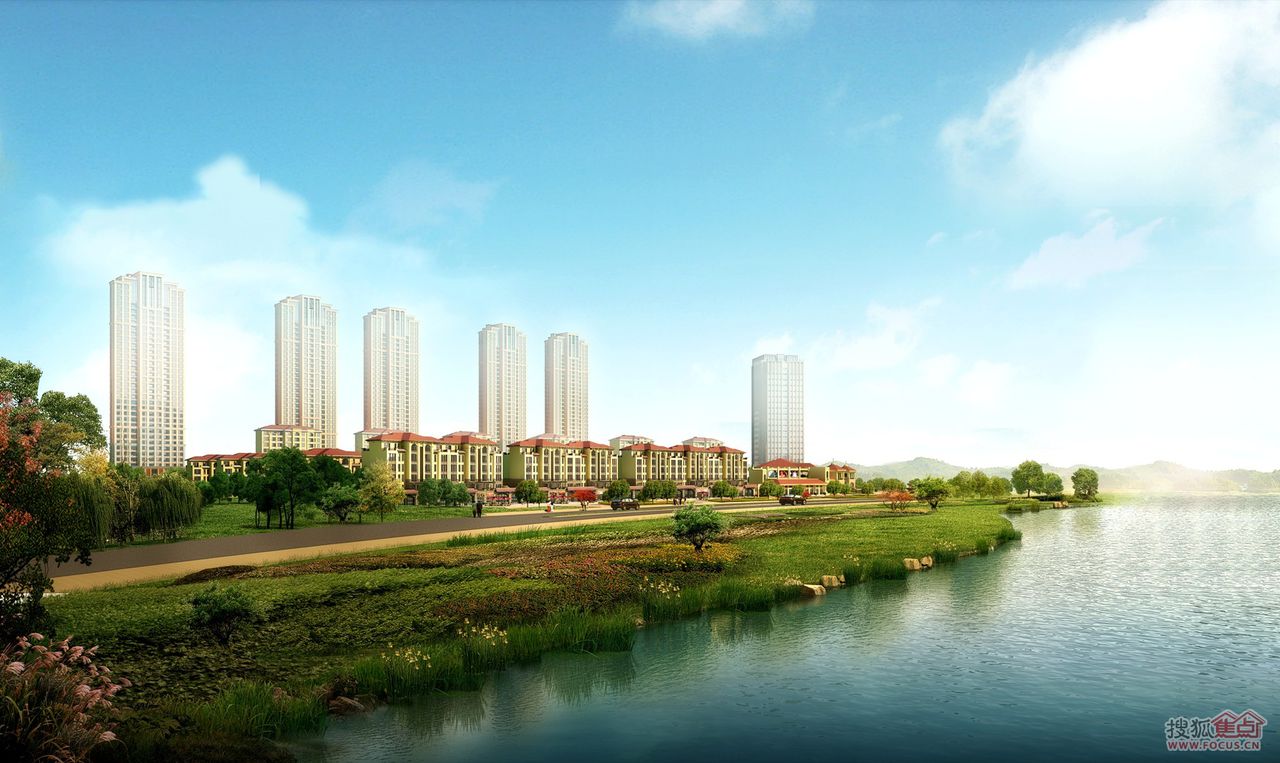 南中环桥与滨河东路交叉口,高层建筑,住宅型,户型面积为60到120平米