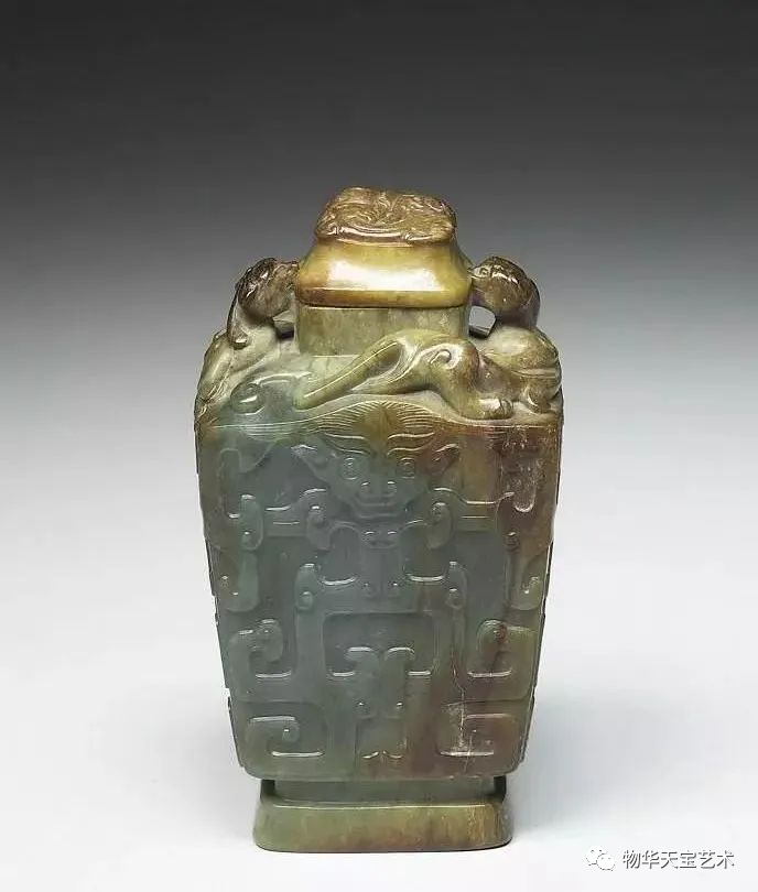 玉器染色(老提油)，始于尚古宋人_百科TA说