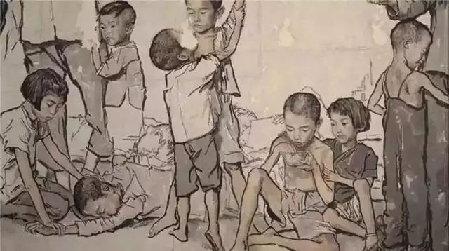 20 世纪中国最伟大的人物画《流民图》_百科TA说