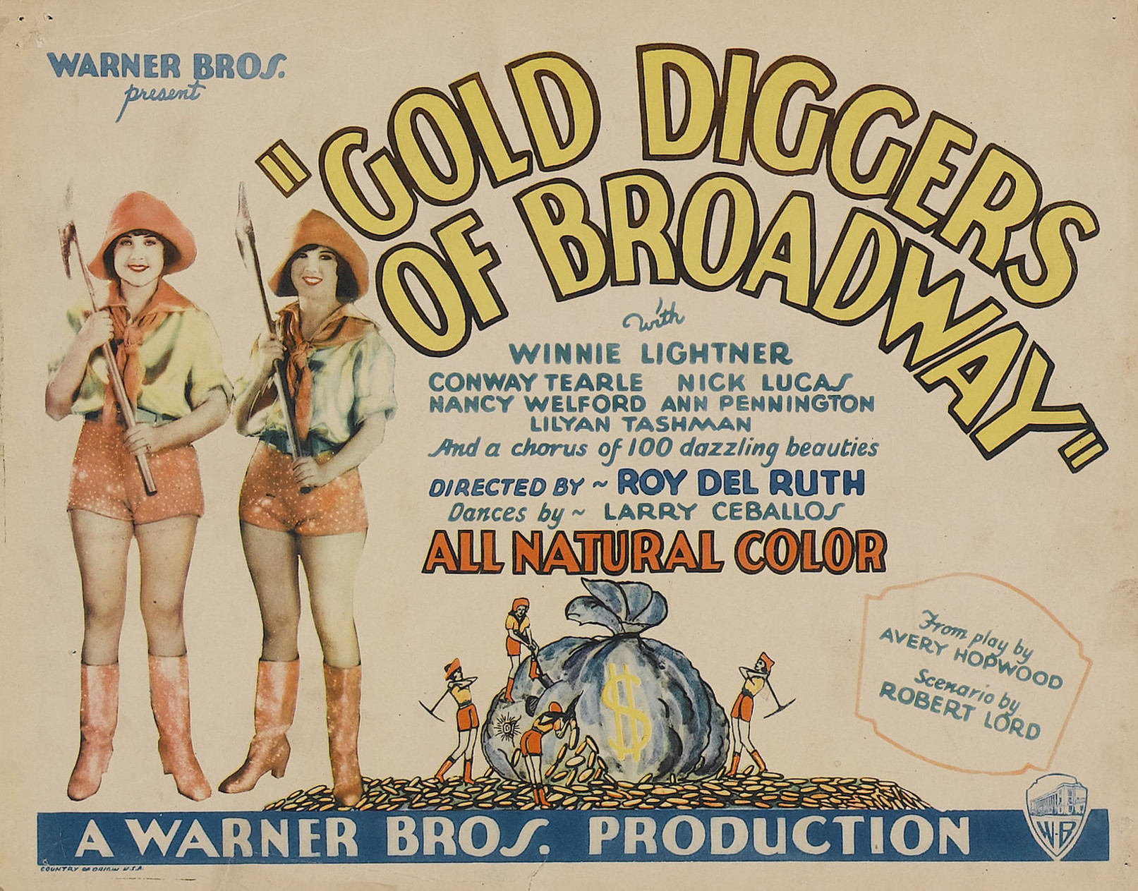 gold diggers of broadway