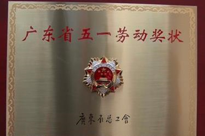 2024年广东省五一劳动奖状