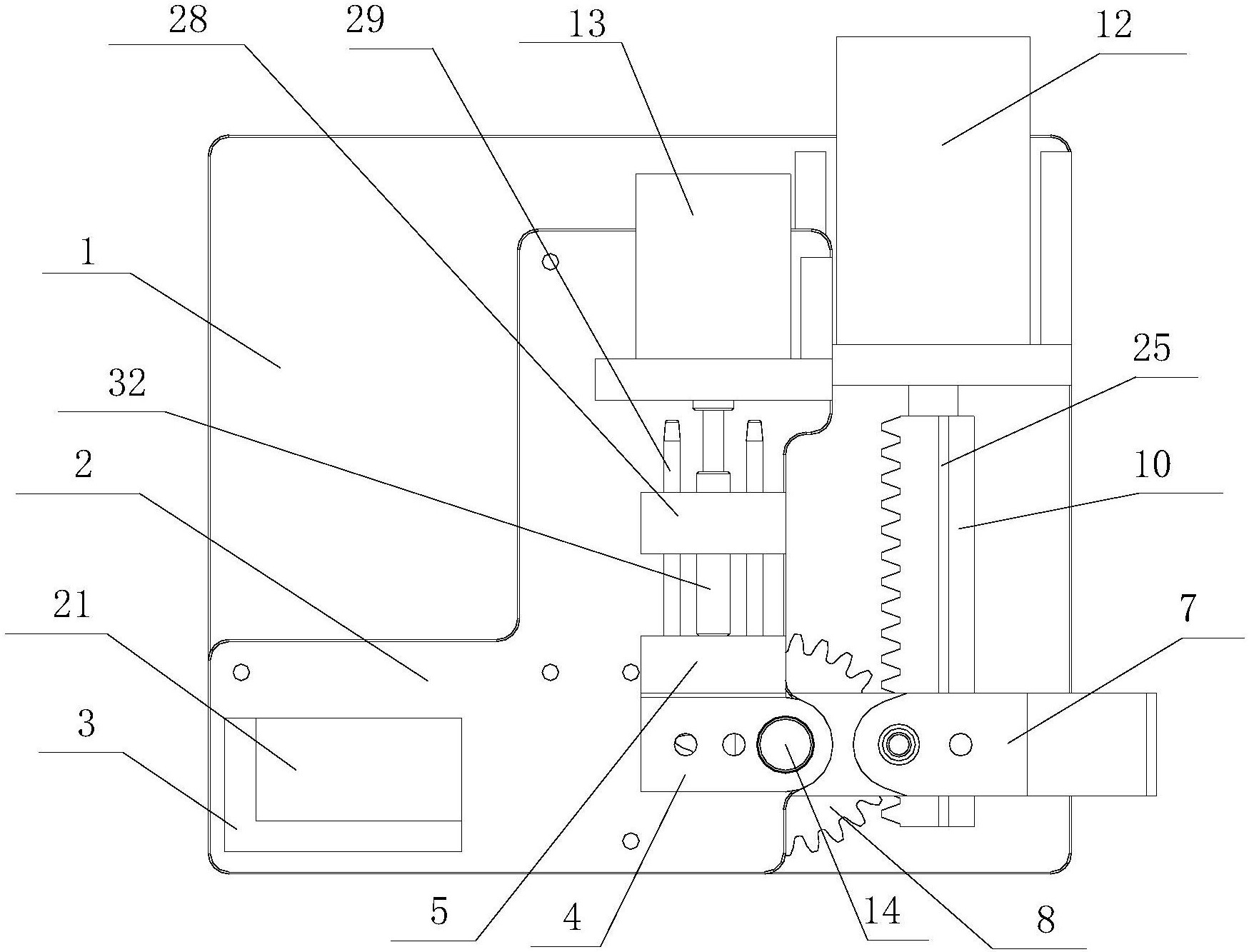 一种汽车尿素箱金属管弯曲模具