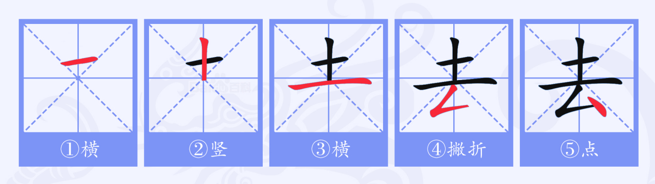 去（汉语文字）_百度百科