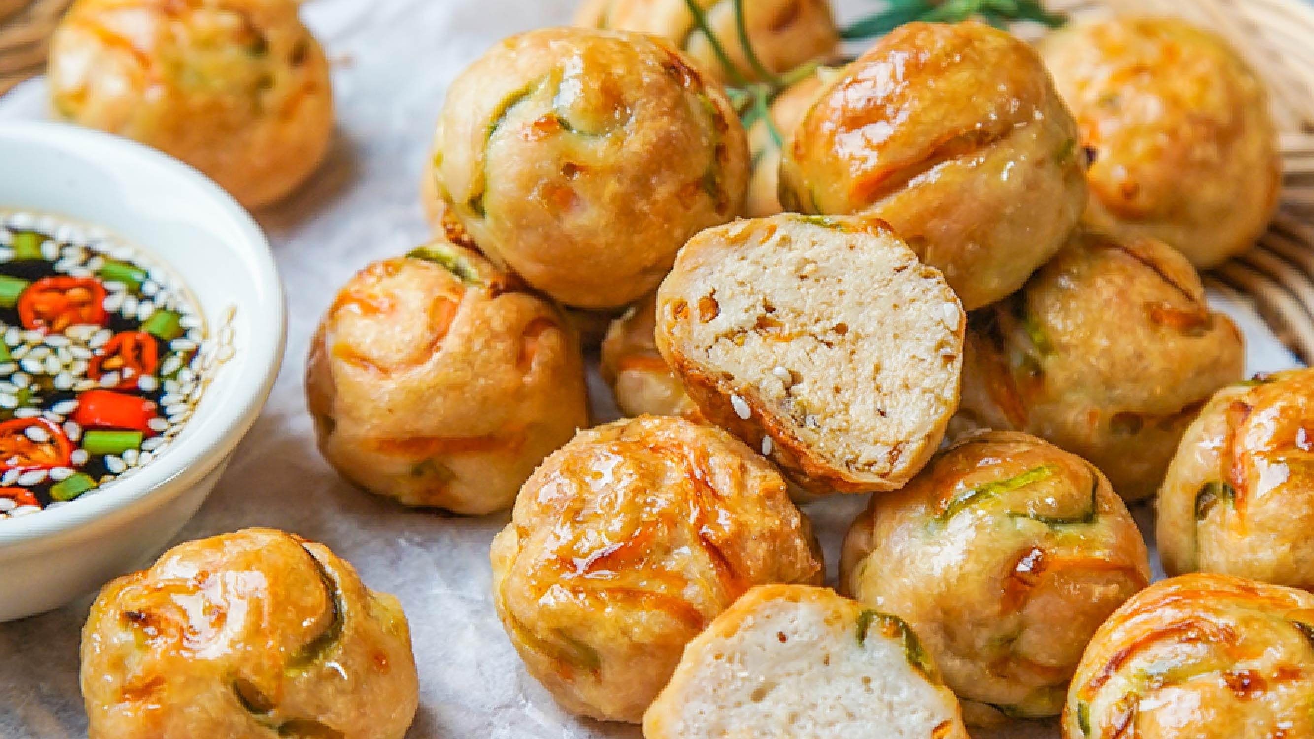 小羽私厨之低卡鸡胸肉丸