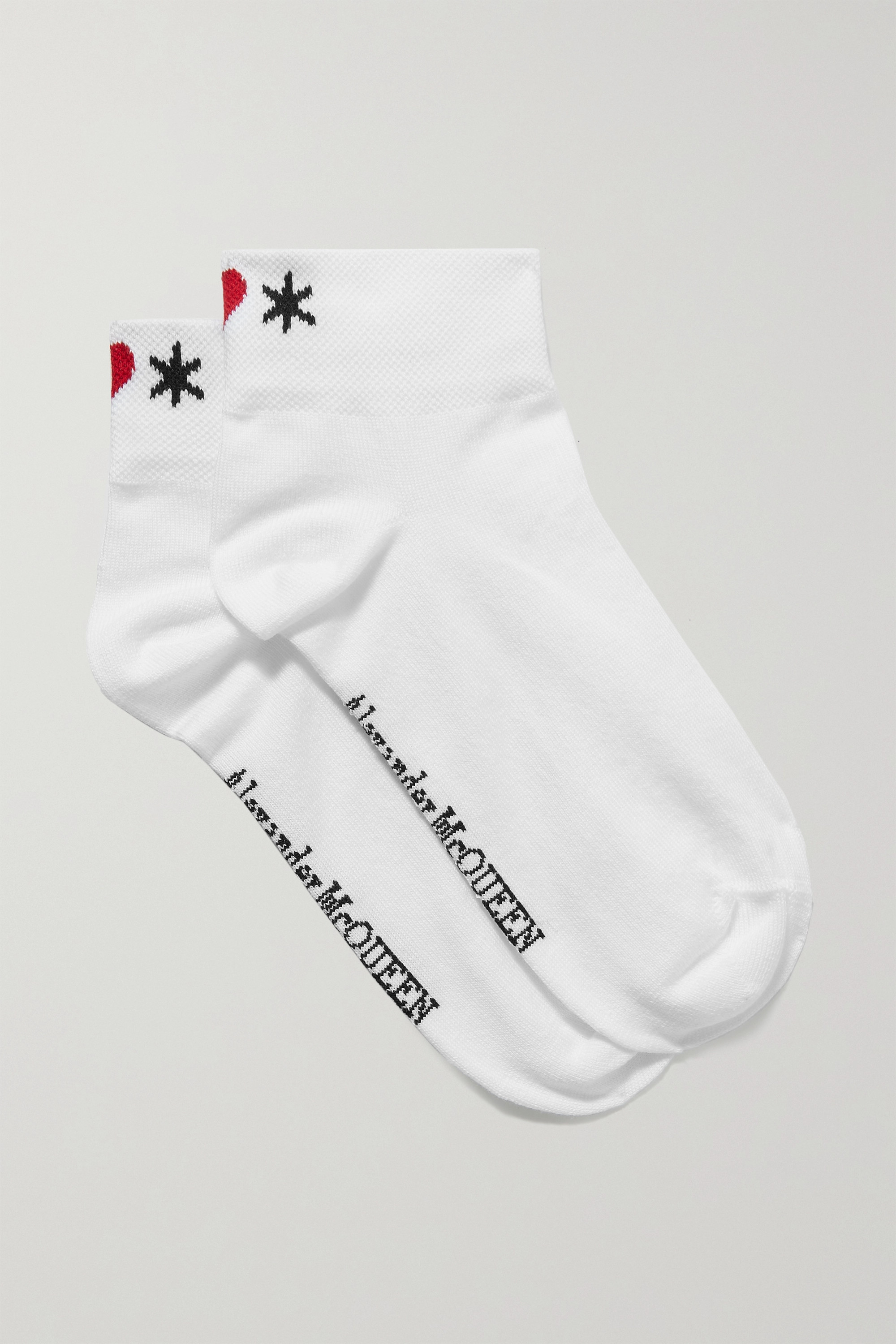 棉质混纺提花袜子