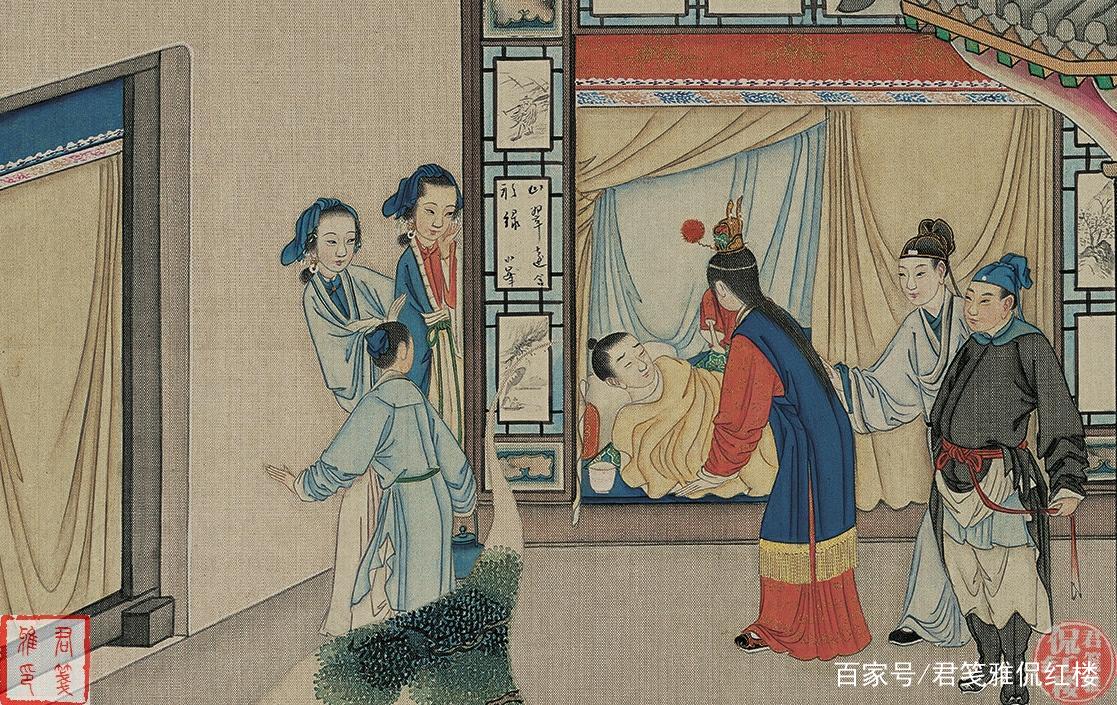 《红楼梦》里，贾宝玉那么多丫头，她们晚上都睡在哪里？_百科TA说