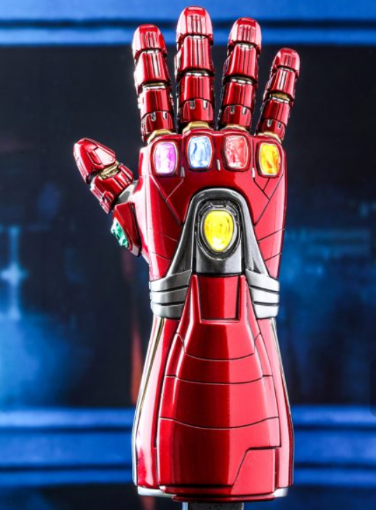 hottoys 漫威电影《复仇者联盟4:终局之战》1:4纳米手套