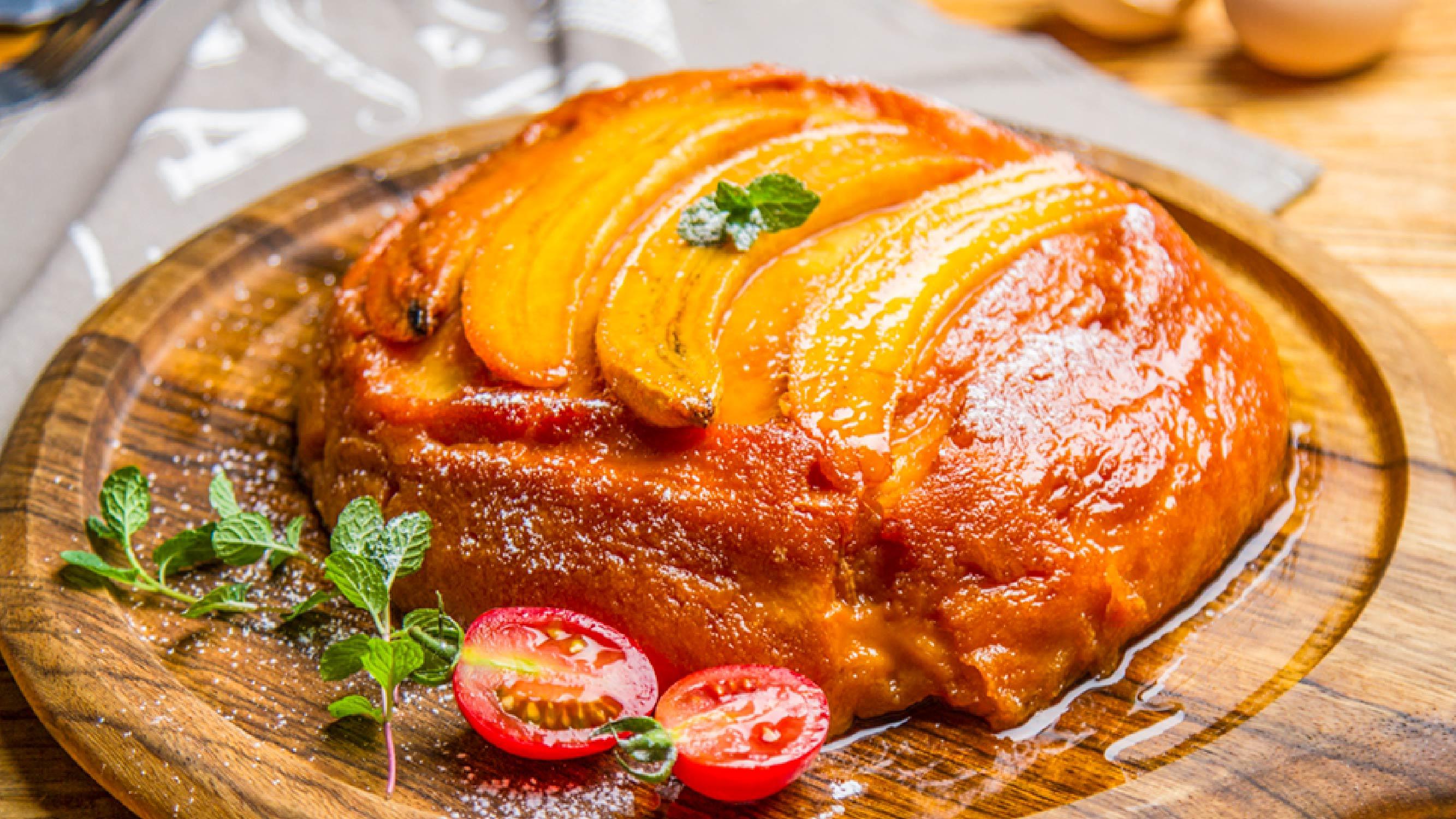 小羽私厨之电饭煲香蕉蛋糕