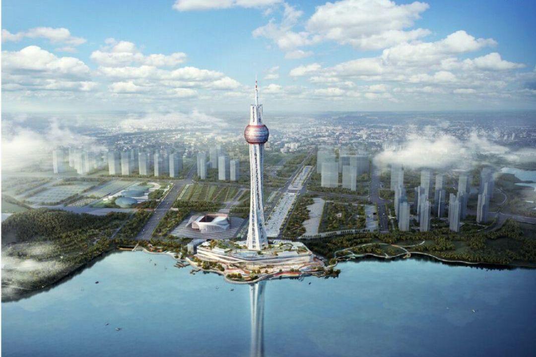 丝路明珠塔,位于宁夏回族自治区 a target="_blank" href="/item/银川