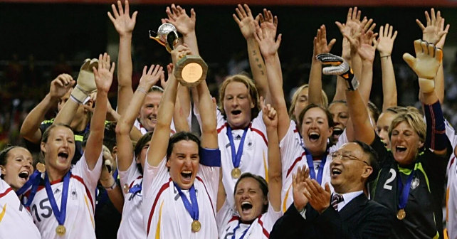 德国队获得2007年女足世界杯冠军
