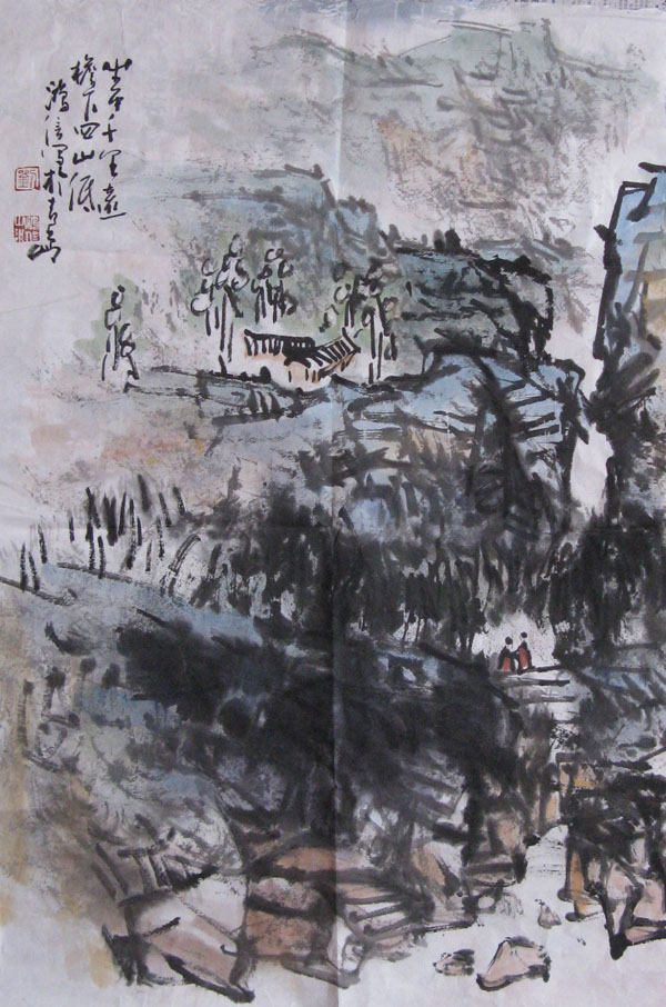  p>刘鸿信,1944年生,著名国画大家 a target="_blank" href="/item/梁