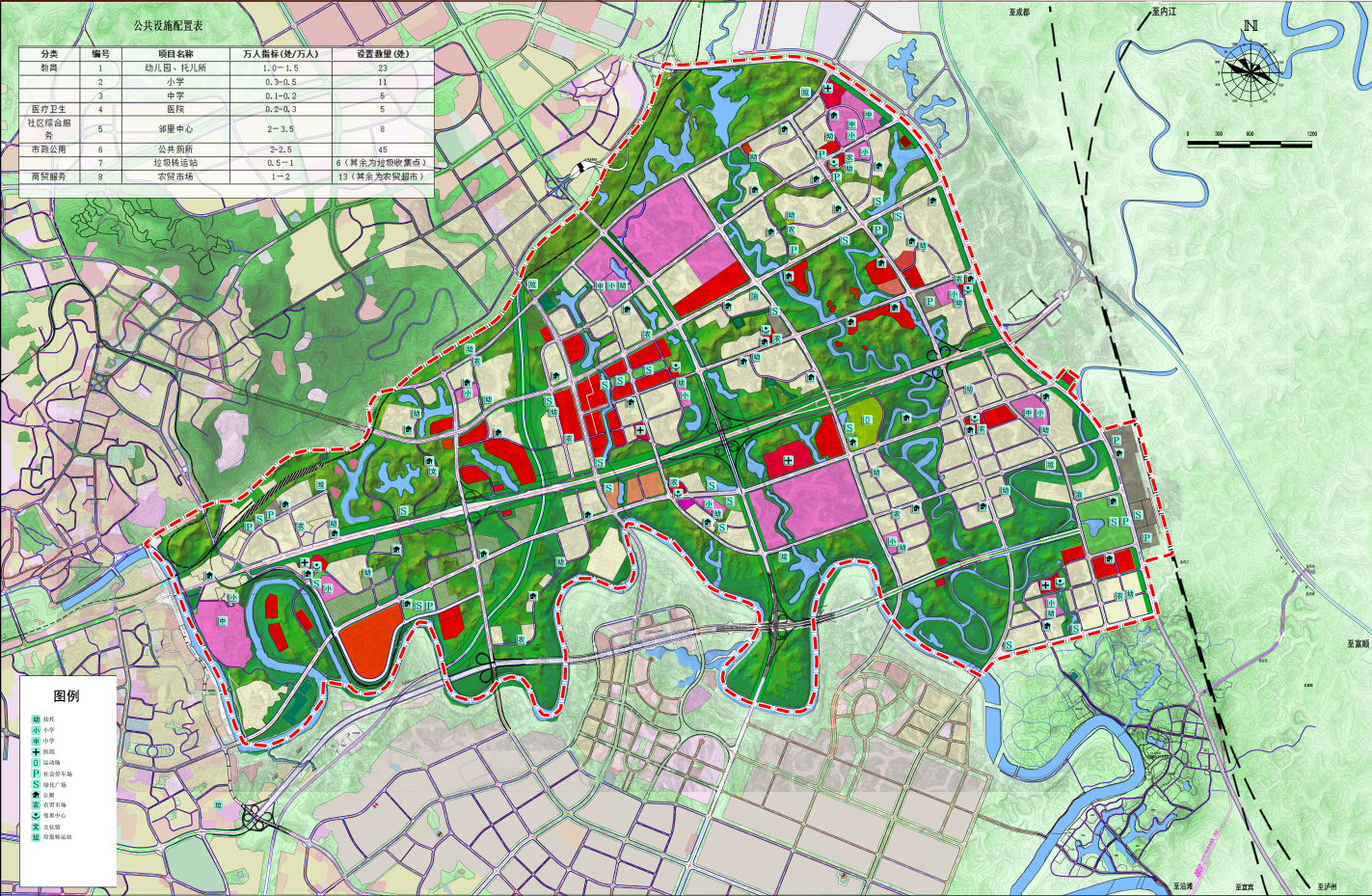  p data-id="ttz1r6djpmei">自贡市东部新城位于中心城区东部,北接内