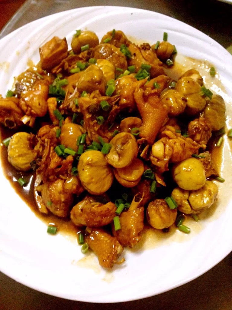 栗子炒仔鸡