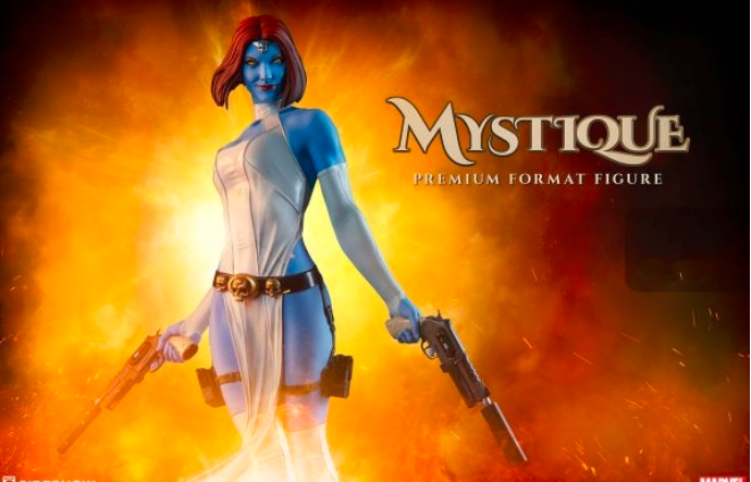 sideshow《x战警》魔形女mystique 漫画版pf全身像