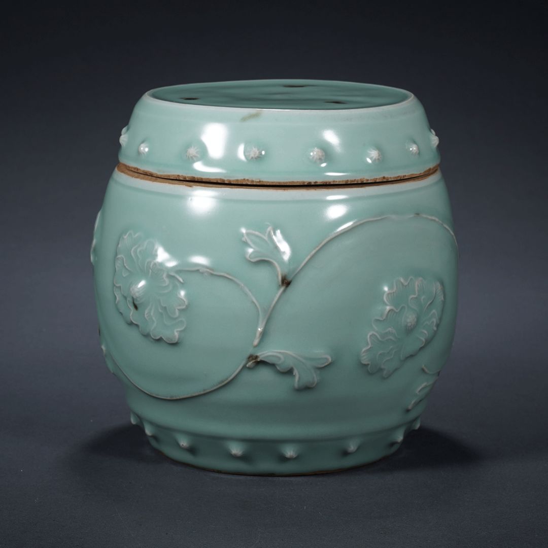 茶道具 明龍泉窯 青磁 花弁口瓜形花瓶 小ぶり花入華道具 唐物★時代物★ 茶道具 明龍泉窯 青磁 花弁口瓜形花瓶 小ぶり花入華道具 唐物