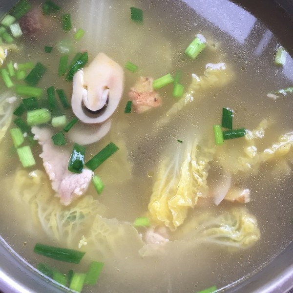 瘦肉白菜汤