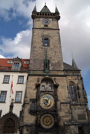  p>布拉格天文钟(英语:the prague astronomical clock)也称"布拉格