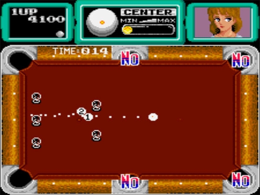  p>美女花式桌球,模拟街机游戏,fc撞球游戏的最初原形. /p>