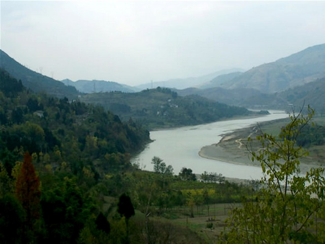 嘉陵江陕西省宁强县阳平关段