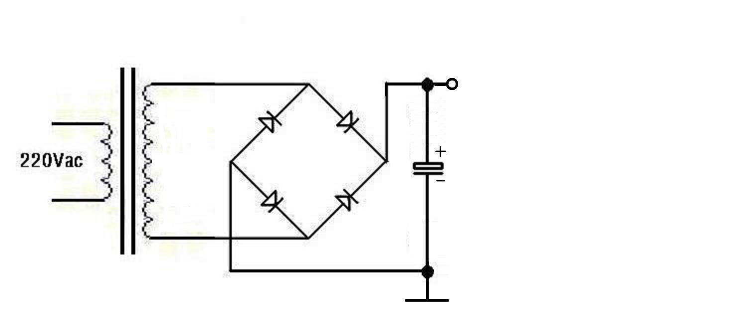 英文 bridge rectifiers,也叫做整流桥堆,是利用二极管的单向导通性