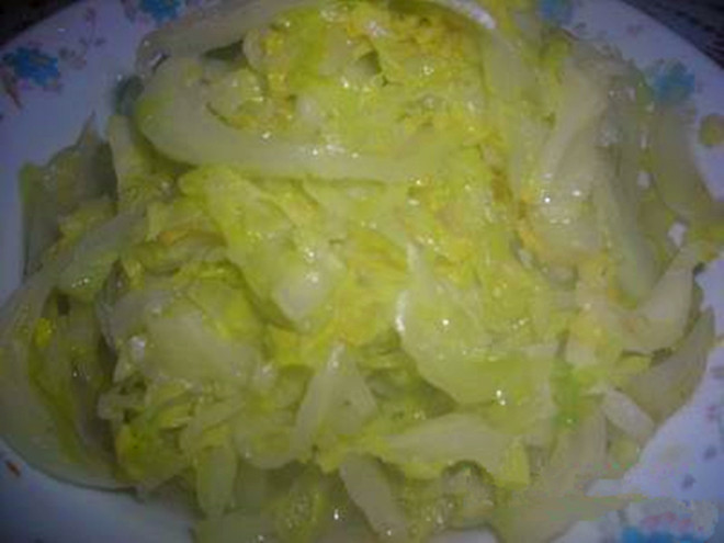 醋溜卷心菜丝