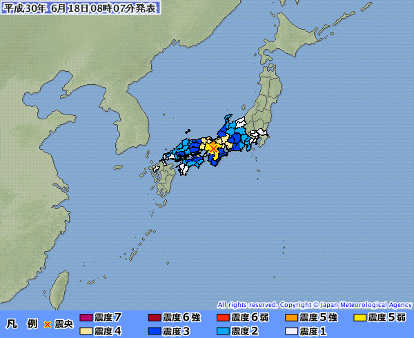6·18日本大阪地震
