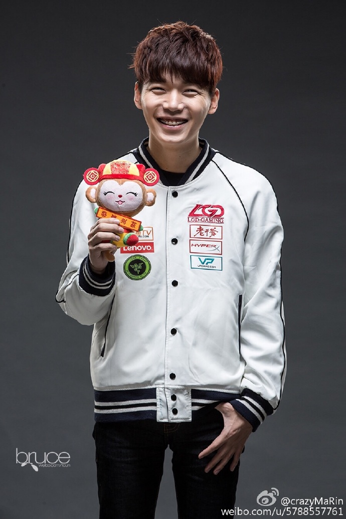  p>张庆欢,1991年2月12日出生于韩国,游戏id:marin,韩国《 a href="#"