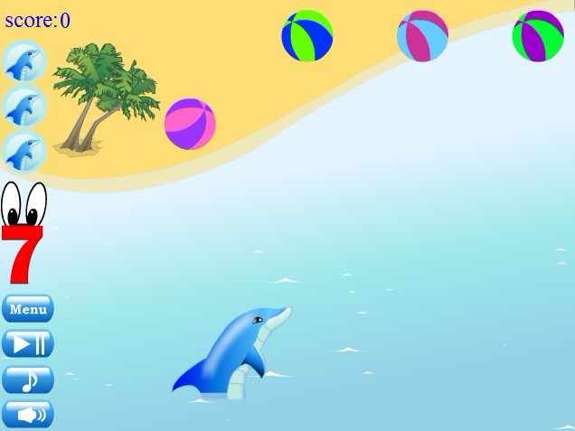 海豚顶球