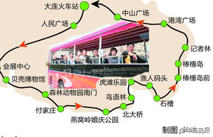 大连旅游环路公交