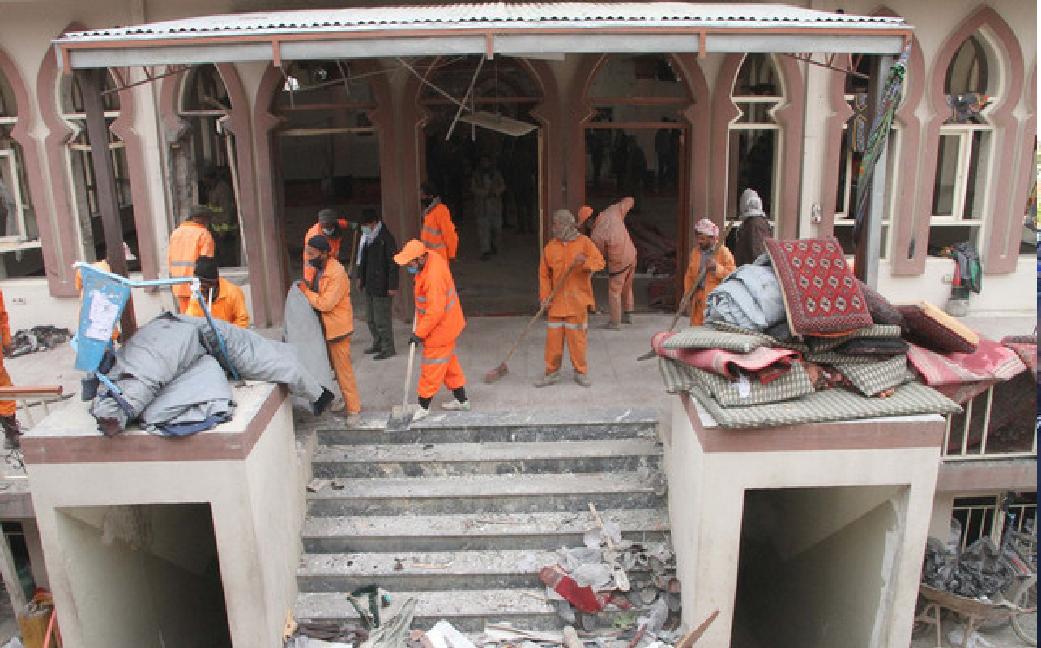 阿富汗清真寺自杀式爆炸事件11·21