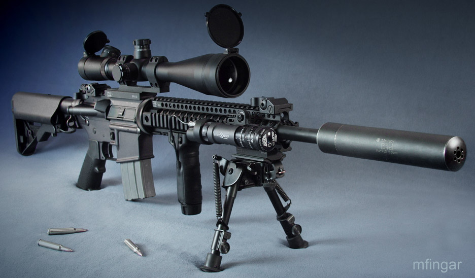  p>狙击步枪,指在普通步枪中挑选或专门设计制造,射击精度高,距离远