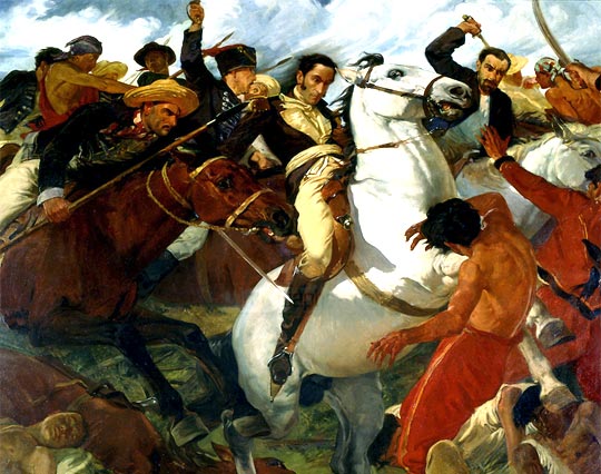  p>西蒙·玻利瓦尔(1783年7月24日—1830年12月17日),全名为 i>"西蒙