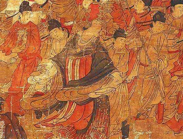 一幅1200年前的古画，28人中为何只有武则天一个女人？_百科TA说