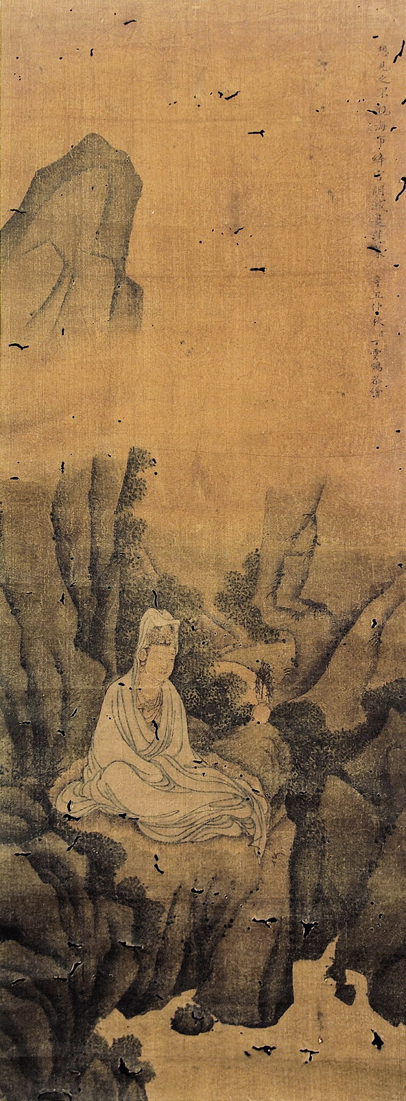  p>丁云鹏(1547-1628年),是中国明代画家,字南羽,号圣华居士,安徽 a