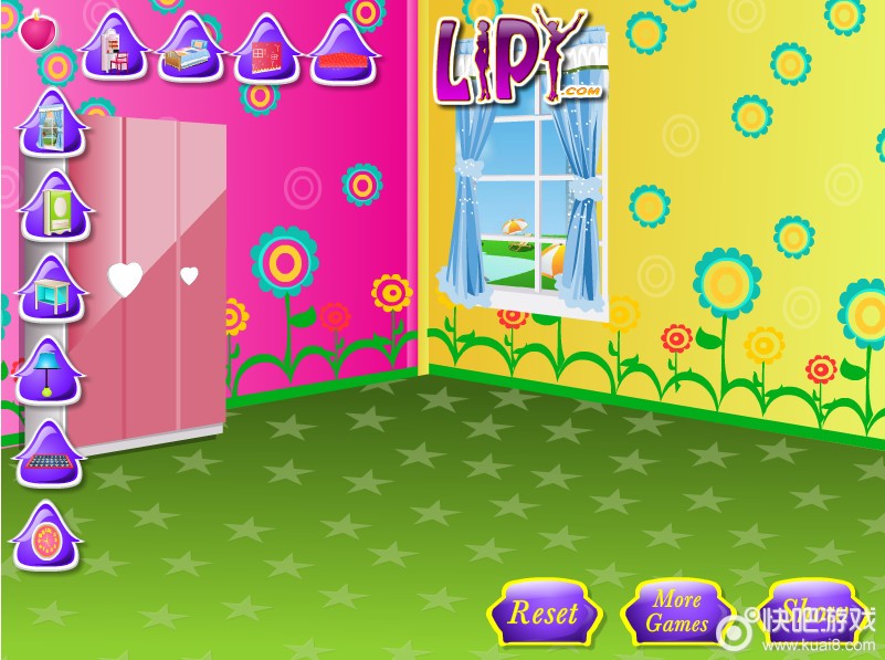 房间布置小游戏