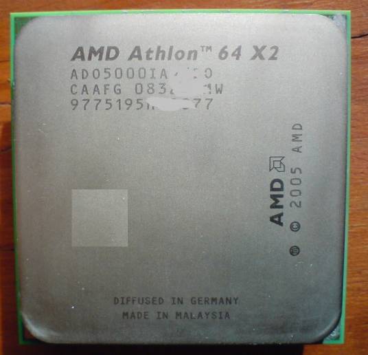 AMD AM2 Athlon64 X2 5000+_百度百科