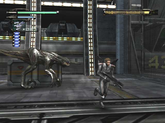  p>恐龙危机(dino crisis)是由capcom开发的第三视角冒险游戏,游戏