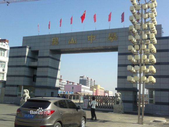 黑山中学是黑山县唯一一所完全中学,黑山中学连续多年被评为县示范性