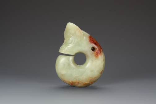 红山文化玉猪龙（牛河梁出土）