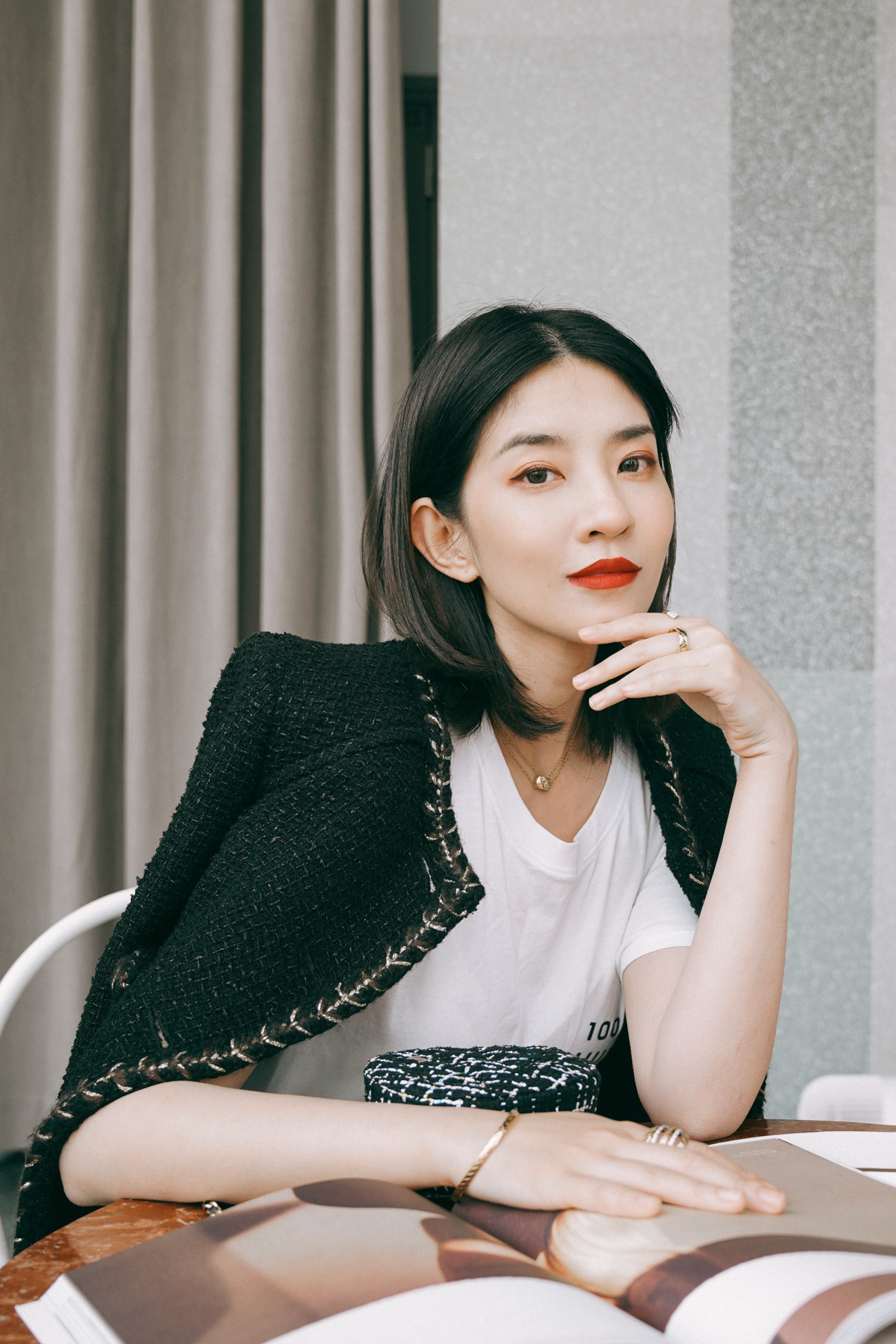 西门大嫂,原名张馨心,时尚自媒体人,1987年8