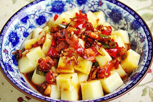 香辣米豆腐