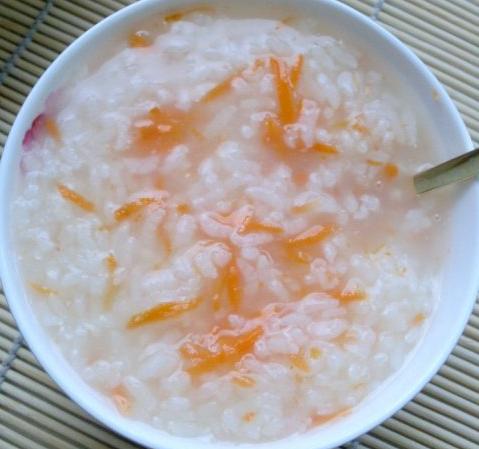 奶香胡萝卜粥