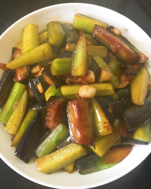 茄子炒土豆片