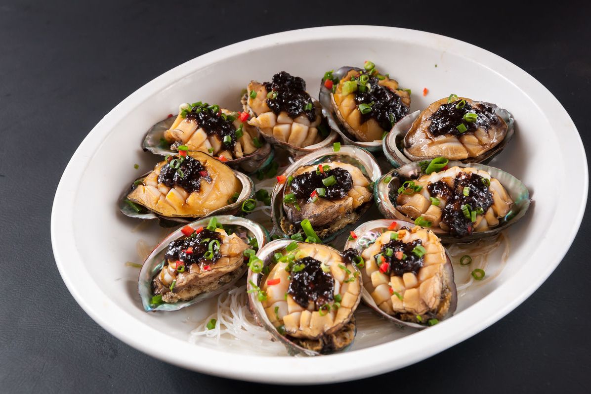 自制豆豉蒸鲍鱼