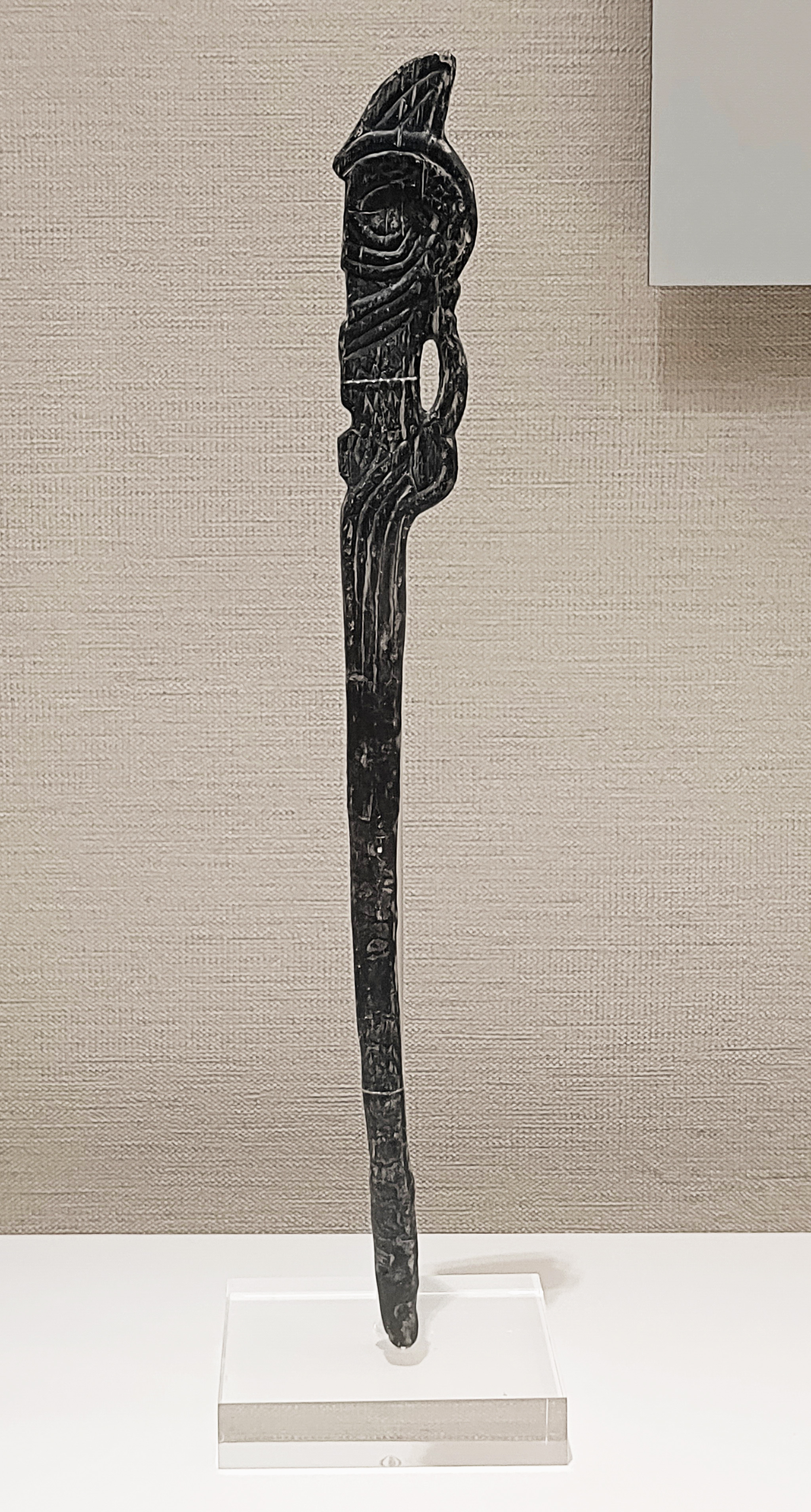 新乐遗址木雕鸟